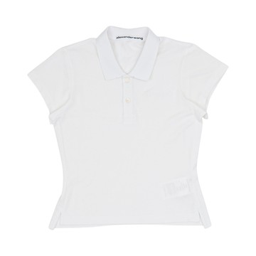 alexanderwang 水晶鑲飾 Polo T 恤