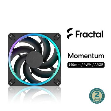 【Fractal Design】Momentum 14公分散熱風扇 RGB