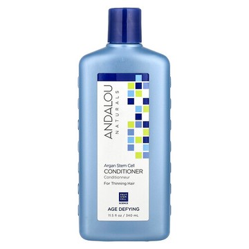 Andalou Naturals, 摩洛哥堅果多功能細胞，護髮素，稀疏頭髮適用，逆齡，11.5 液量盎司（340 毫升）