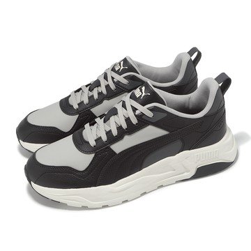 [ACS] Puma 休閒鞋 Trinity 2 LT SL 男鞋  黑 灰 情侶鞋 皮革 復古 緩震 運動鞋 40267002