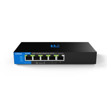 Linksys LN2305P-AH 5埠 2.5G Multi-Gigabit 非網管POE交換器(越南製)