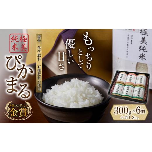 ふるさと納税 熊本県 阿蘇市 極美純米ぴかまる300g×6個　ギフトセット