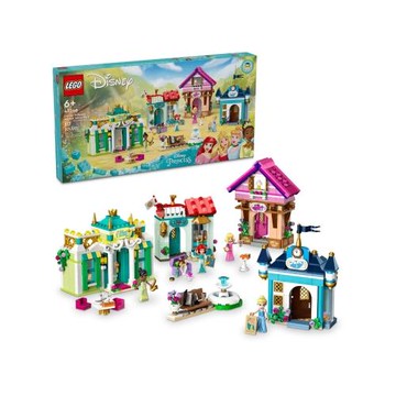 【LEGO 樂高】#43246 迪士尼系列 迪士尼公主市集大冒險
