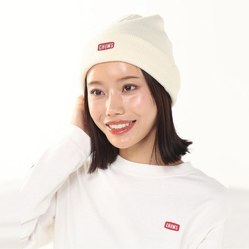 CHUMS CHUMS Logo Short Knit Cap 男女 保暖帽 象牙白 CH051402W004