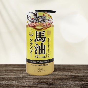 日本製濃郁馬油柔順雙效洗髮精-450ml-2瓶