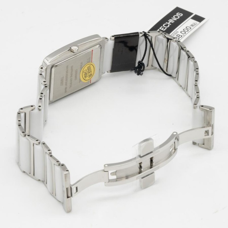 テクノス TECHNOS 腕時計 T9557TW ラドータイプ セラミック