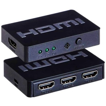 SBEDA HDMI分配器3進1出/3進1出HDMI切換器