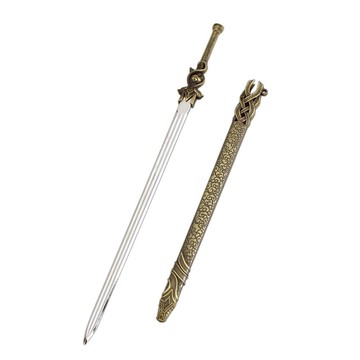 少年白馬醉春風 十大名劍之第八名 蕭若風 昊闕劍 30cm(長劍配大劍架.此款贈送市價100元的大刀劍架)(台灣現貨)