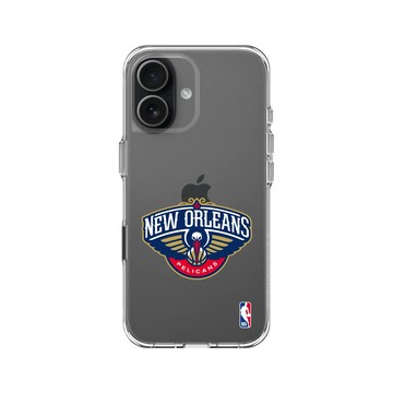 iPhone 17 Clear Case（相機按鈕） 透明 - NBA - Logo-新奧爾良鵜鶘 New Orleans Pelicans