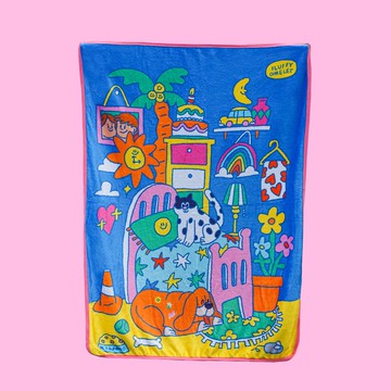 HAPPY ROOM 蓬鬆毯子