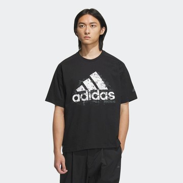 S.G ADIDAS CITY ESCAPE BADGE OF SPORT IA9429 黑 圖案 鬆身 T裇