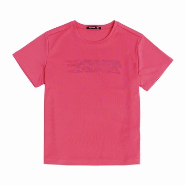 ADISI 女UPF50+防曬抑菌圓領短袖排汗衣 AL2511034 桃紅 (S-2XL)