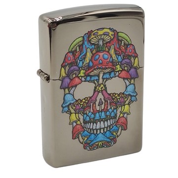 Zippo 49135 燃油式打火機 煤油打火機  打火機  骷髏頭【現貨】