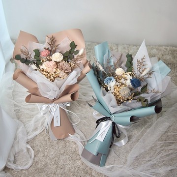 代印小卡【艸弄Floral Design】擴香花束/情人節花束 告白花束 慶祝花束 永生花 乾燥花
