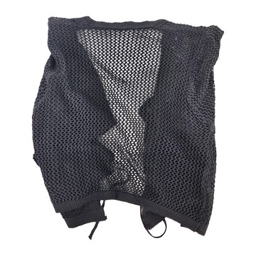 透膚時尚綁帶罩衫 網狀  肩寬40cm 胸寬46cm 袖長55cm 全長45cm  黑色