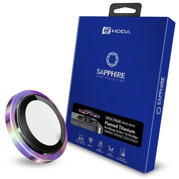 【hoda】iPhone 16 Pro / iPhone 16 ProMax 藍寶石鏡頭保護貼
