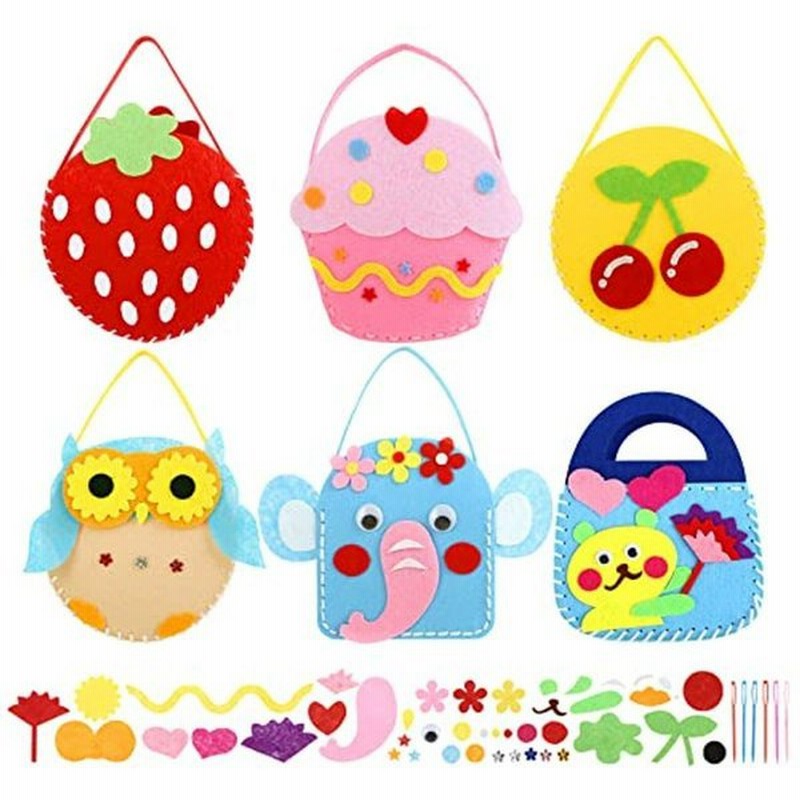 Lemeso 手芸キット 子供 6種 おもちゃ 女の子 工作キット 初心者 ハンドメイド 手提げバッグ フェルト 誕生日プレゼント ギフト 通販 Lineポイント最大0 5 Get Lineショッピング