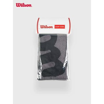 Wilson威爾勝運動毛巾棉質加厚浴巾網球羽毛球健身毛巾吸汗快干