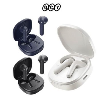 QCY Air 真無線 藍牙耳機 藍芽耳機 半入耳式 無線耳機 降噪耳機 AI降噪 防水 輕量 藍牙 耳機