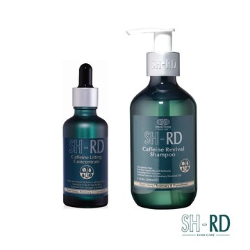 SH-RD 咖啡因強韌蘊髮組｜咖啡因髮根強韌蘊髮精華50ml＋咖啡因髮根強韌洗髮精200ml