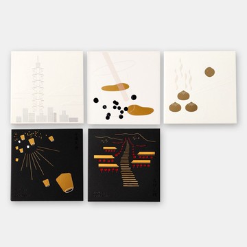 油夢招吸油面紙-烏龍茶香(光影九份) 台灣紀念品/禮物