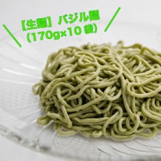 もちもち触感のバジル麺10食セット