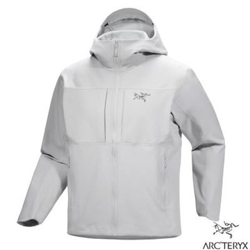 【ARCTERYX 始祖鳥】男 Gamma MX Hoody 防風防潑透氣連帽外套.夾克.風雨衣_X000008485 沈靜灰