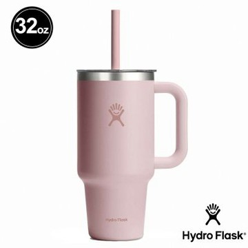 Hydro Flask 32oz/946ml 吸管 冰霸杯 隨手杯 櫻花粉