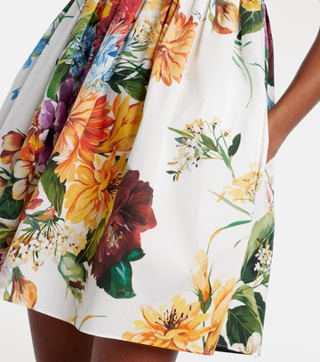 Dolce & Gabbana Floral cotton minidress