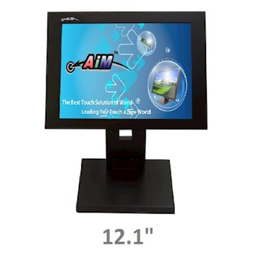 AiM TOUCH 瞄準科技 12.1吋XGA觸控式螢幕[工業款強固耐用] (支援DVI輸入)