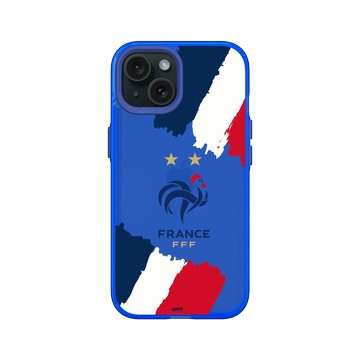 iPhone 15 Clear 激光藍 - FFF - Logo - Flag