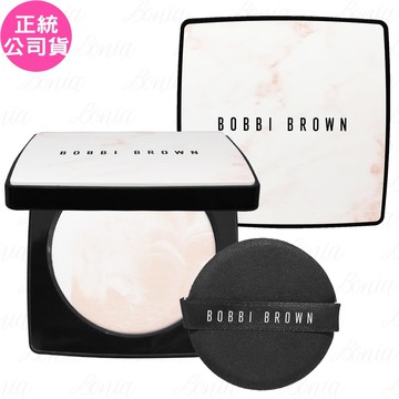 【BOBBI BROWN 芭比波朗】大理石粉嫩蜜粉餅(#Pearl Pink)(10g)(公司貨)