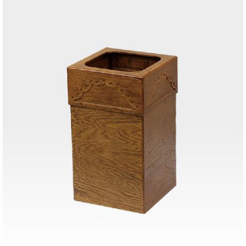 楽天市場】11L 木製 ダストボックス スクエア | ゴミ箱 ごみ箱