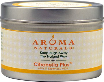 Aroma Naturals Citronella Plus 5 Essential Oils 1 Candle