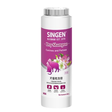 SINGEN 信元發育寶-HG6 犬貓乾洗粉 180g