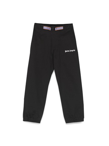 palm angels logo belt insert pants