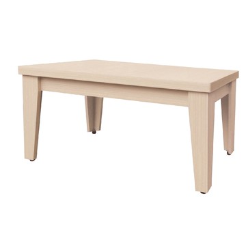 ASSARI-(白橡)凱爾大茶几(寬100*深48*高45cm)