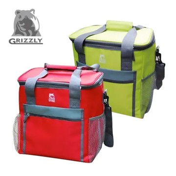 綠色 Grizzly灰熊 肩背/手提兩用19L保冷袋 (保冰袋保溫袋 戶外 露營 釣魚 保冰袋)