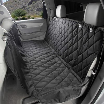 4Knines Dog Seat Cover with Hammock for Cars and SUVs - Heavy Duty  Non Slip  Waterproof (Regular  Black)　並行輸入品
