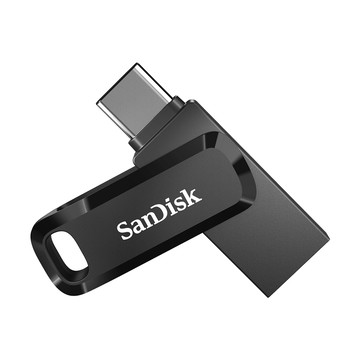 SanDisk Ultra Go Type-C+A 32GB 雙用隨身碟 (黑色)