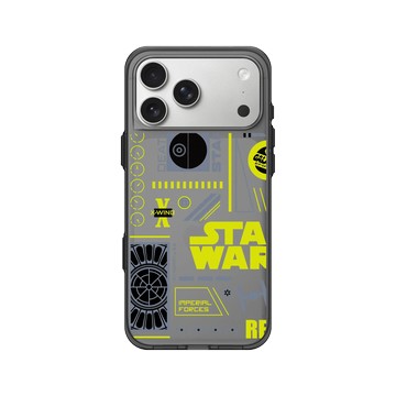 iPhone 17 Pro Max Clear (相機按鈕) 酷墨灰 - 迪士尼-星際大戰 Star Wars - 死星-潮流系列
