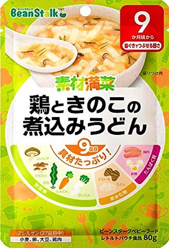 Stew noodles 80g of material manna chicken and mushrooms