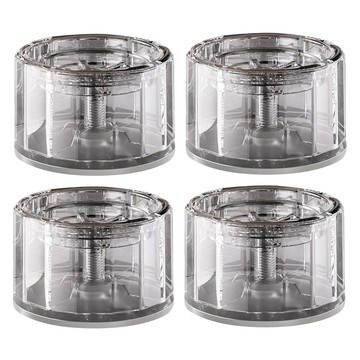 Kyhome 吸盤洗衣機防震腳墊4入組 透明色  1套  6.7 x 5.6 x 3.7cm