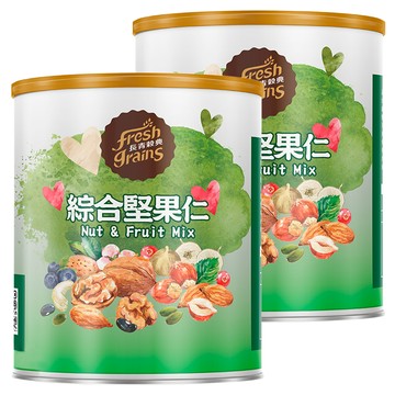 fresh grains 長青穀典 綜合堅果仁  300g  2罐