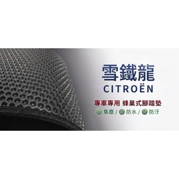 高雄門市 台灣製造 雪鐵龍 CITROEN 蜂巢 EVA 防水 腳踏墊 專車專用 汽車