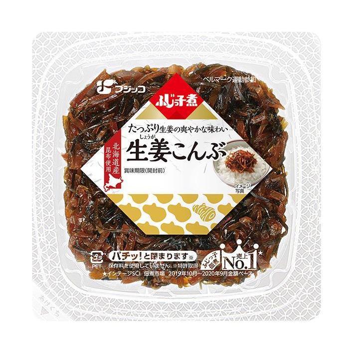 フジッコ ふじっ子煮 生姜こんぶ 65g×24(12×2)個入×(2ケース)｜ 送料無料