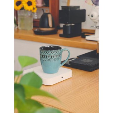 復古北歐風 窯變釉藍色美式咖啡杯 大容量陶瓷馬克杯冰美式拿鐵杯