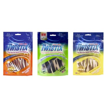 NPIC特緹斯雙色螺旋潔牙骨-香蕉/起司/薄荷 x(5入組)