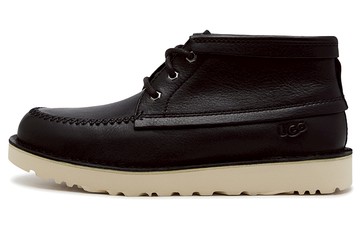 UGG CAMPOUT CHUKKA ULD BLACK LEATHER
