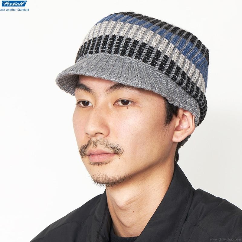 ラディアル RADIALL DUBWISE - TAM CAP (GRAY) メンズ ヘッドギア